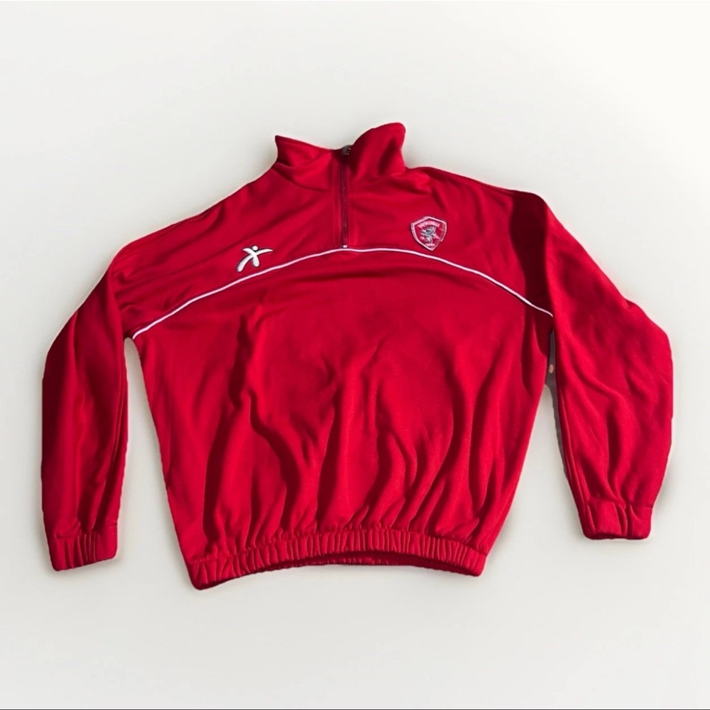 Vintage 2001-02 Perugia Galex 1/4 Zip Training Top - 8/10 - (XL) Soccer Futbol